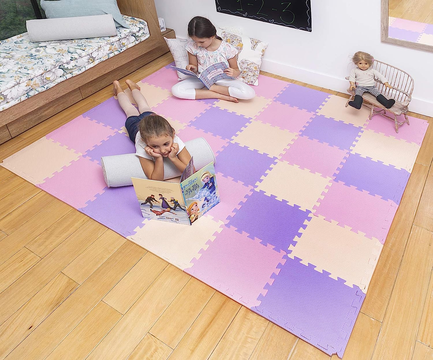 Child play online mat puzzle